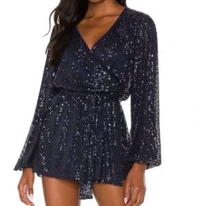 Free People Sequin Romper